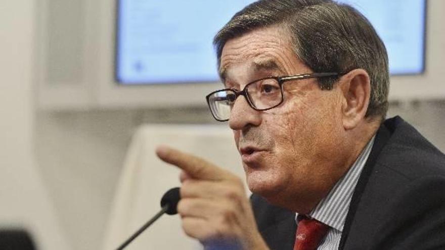 El presidente de Kutxabank, Mario Fernández, durante una comparecencia reciente.