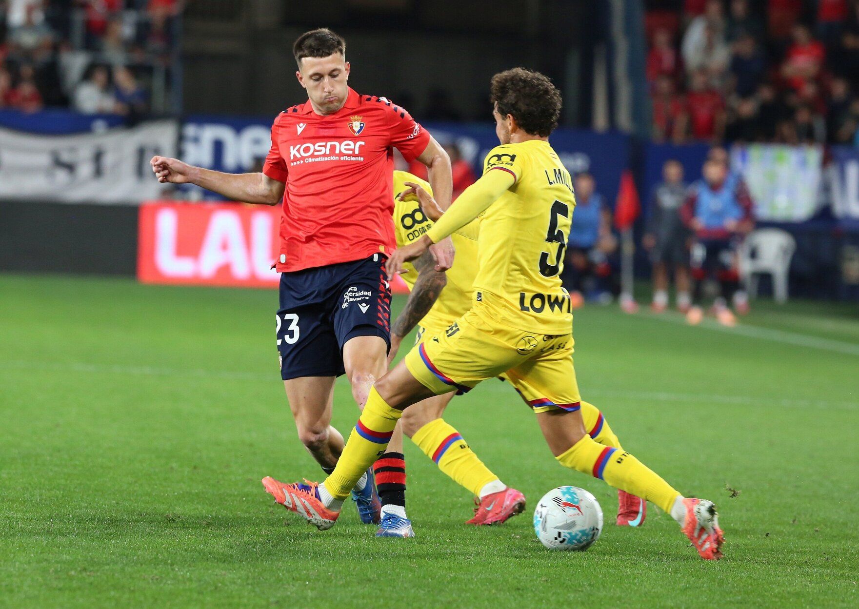 Fotos del Osasuna-Getafe en El Sadar