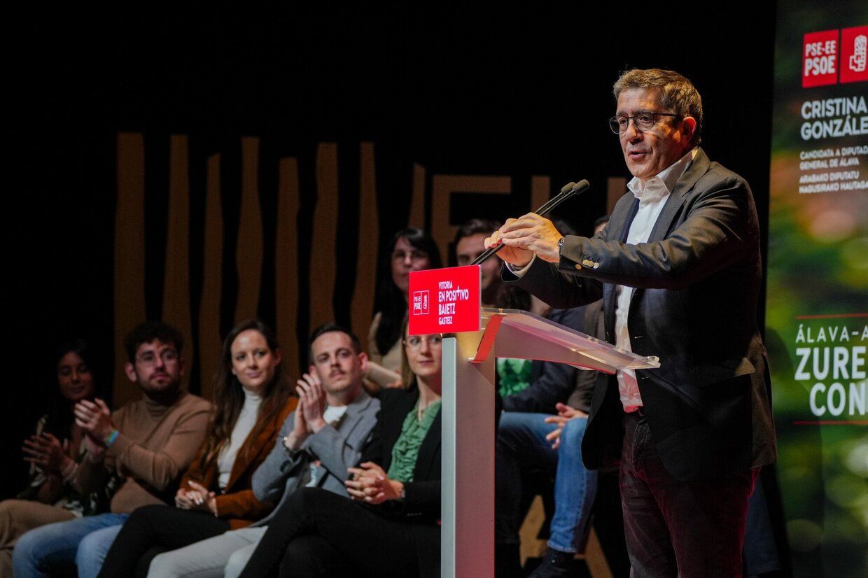 En imágenes: arranca la campaña en Vitoria