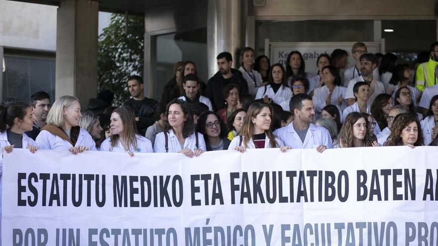 Los médicos de Gasteiz se movilizan por un Estatuto propio