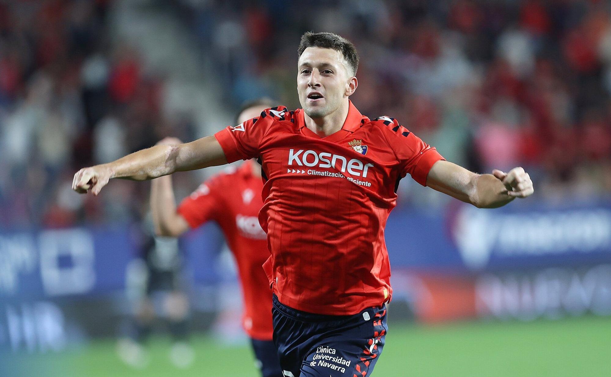 Fotos del Osasuna-Getafe en El Sadar