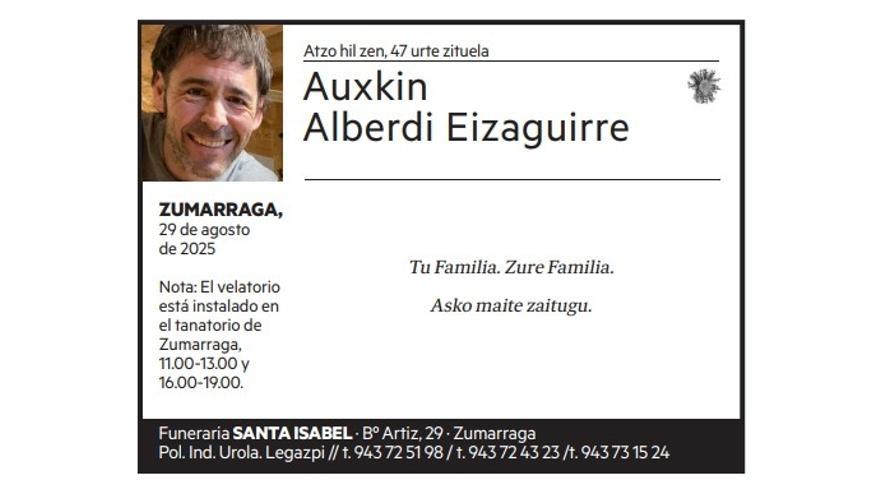 Auxkin Alberdi Eizaguirre