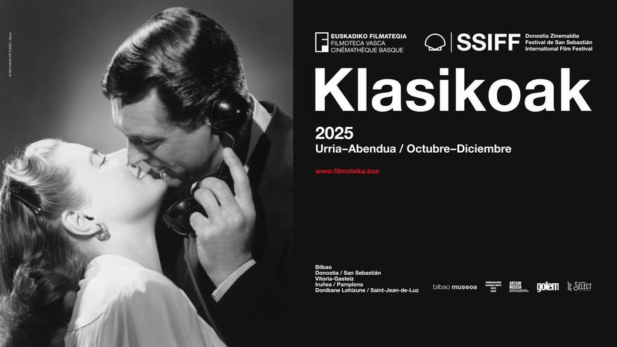 Klasikoak zikloak 14 film emango ditu urritik abendura Donostia, Bilbo, Gasteiz, Iruñea eta Donibane Lohizunen