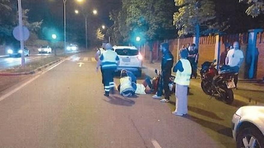 A juicio un conductor por herir de gravedad a un motorista en Pamplona