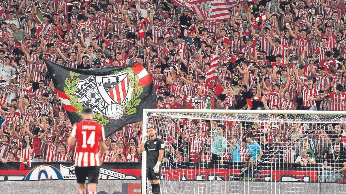 San Mamés recibe este domingo al Oviedo a partir de las 14.00 horas