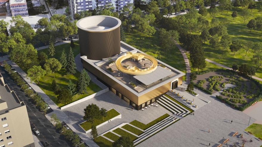 Así será el nuevo Planetario de Pamplona