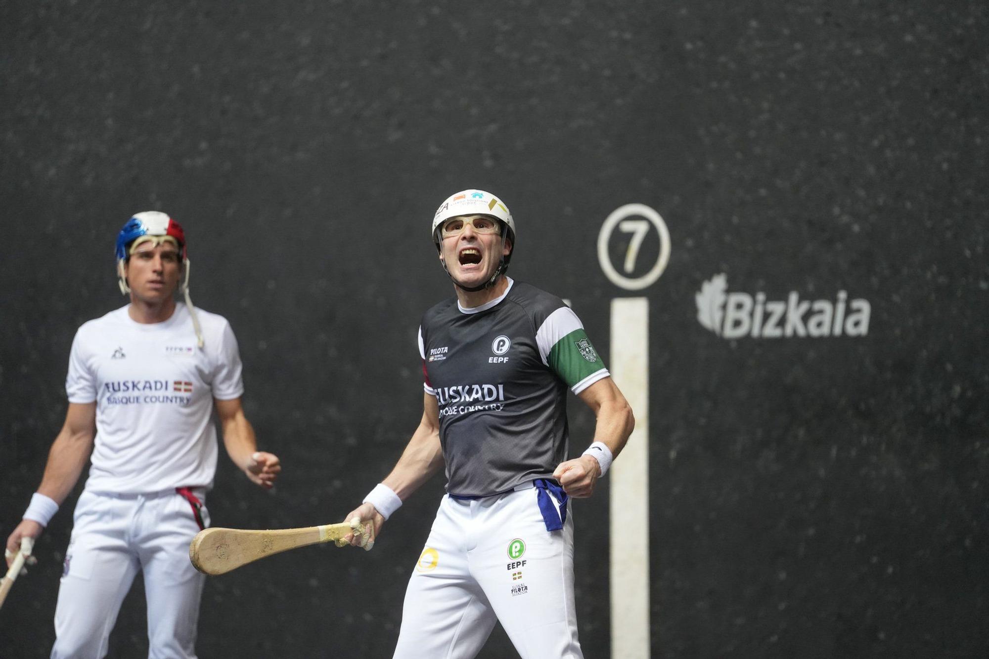 Gaubeka e Imanol superan a Necol-Brefel en la primera jornada de la Liga de Naciones en Bilbao.