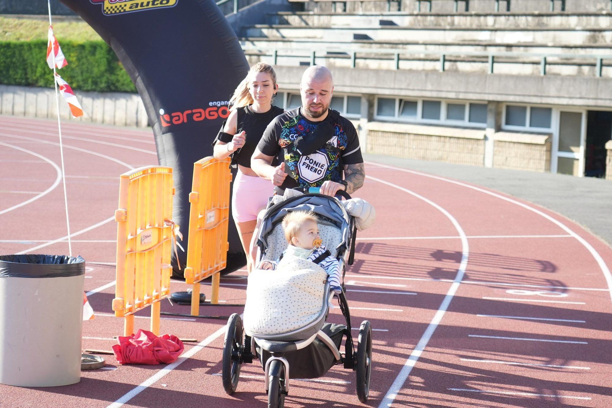 Basauri arropa a Yeray González en la final de su reto '12 maratones en 12 meses' por la asociación CNTTB1