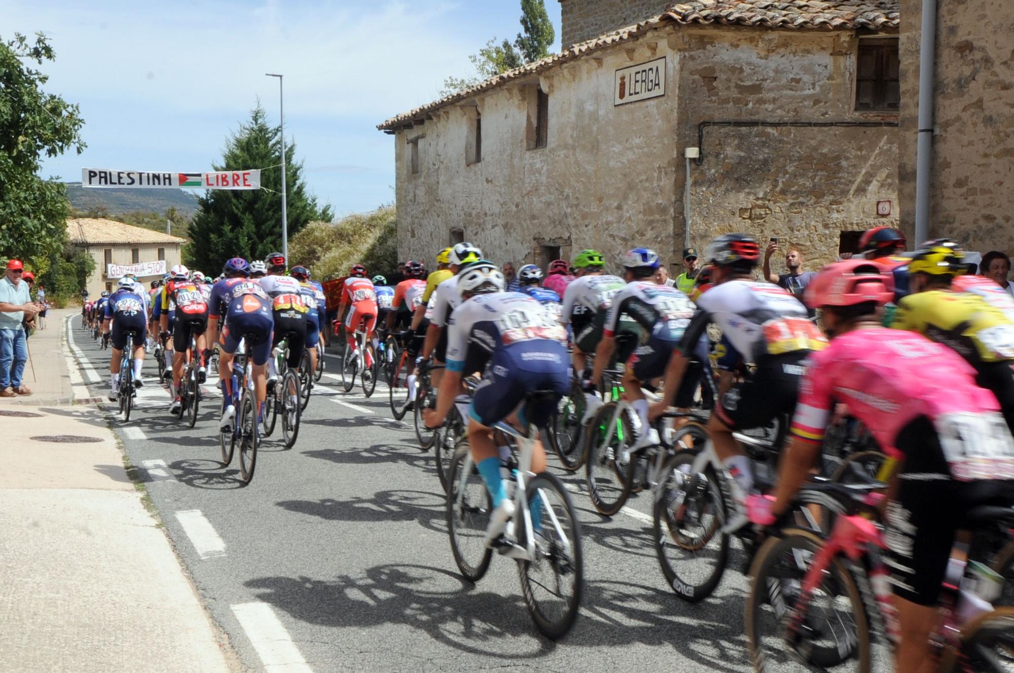 La Vuelta, a su paso por Lerga