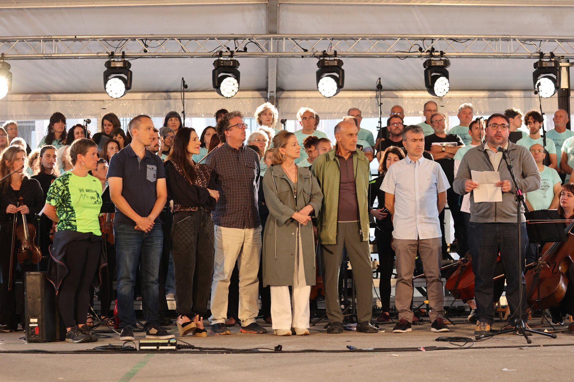 Sin mugas, pero con música y danzas, para celebrar los 1.000 años de 'Ipuskoa' en Berastegi