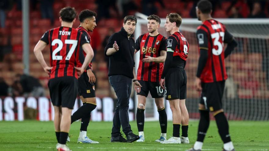 El último servicio de Iraola: dejar al Bournemouth en Champions antes de salir