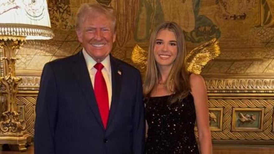 La nieta de Donald Trump debuta como golfista profesional