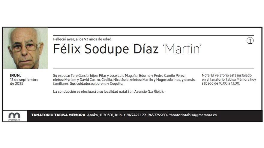 FELIX SODUPE DIEZ