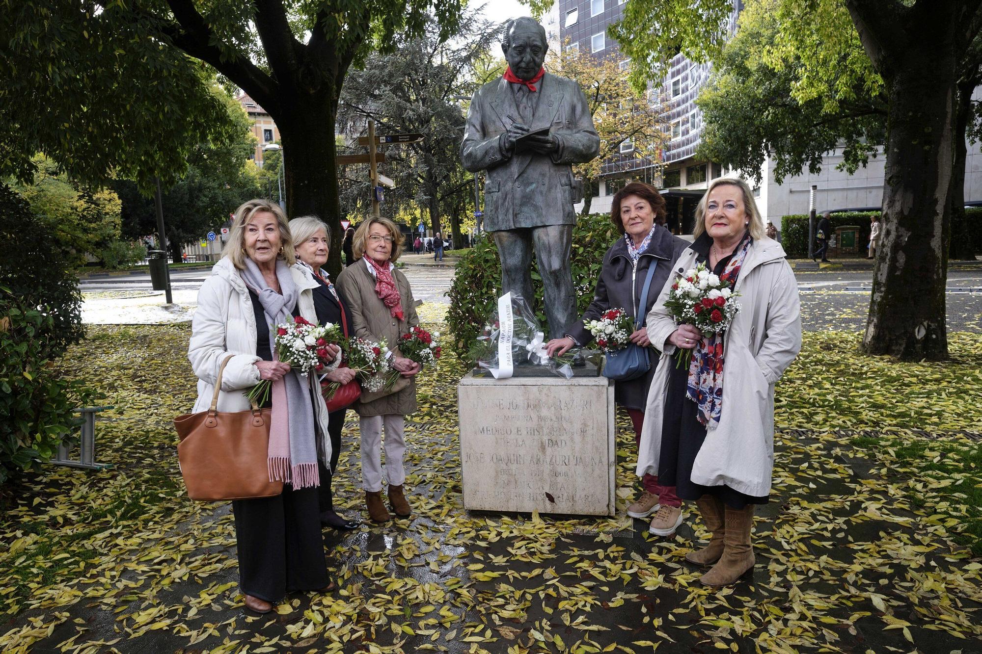 Homenaje de Napardi a José Joaquín Arazuri