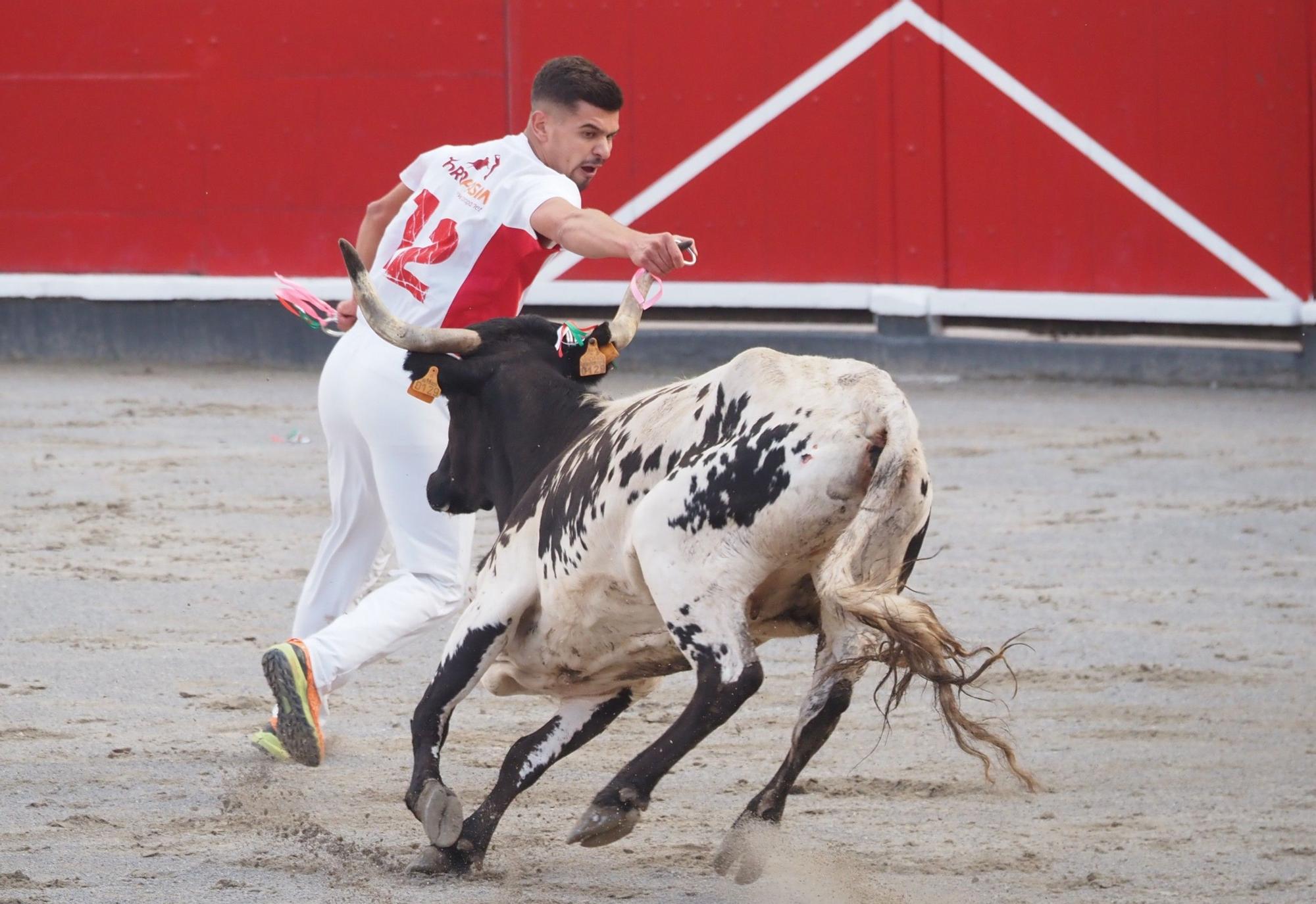 El extremeño Israel Pérez 'Ruso' se estrena con victoria en el Campeonato de Recortadores de Azpeitia