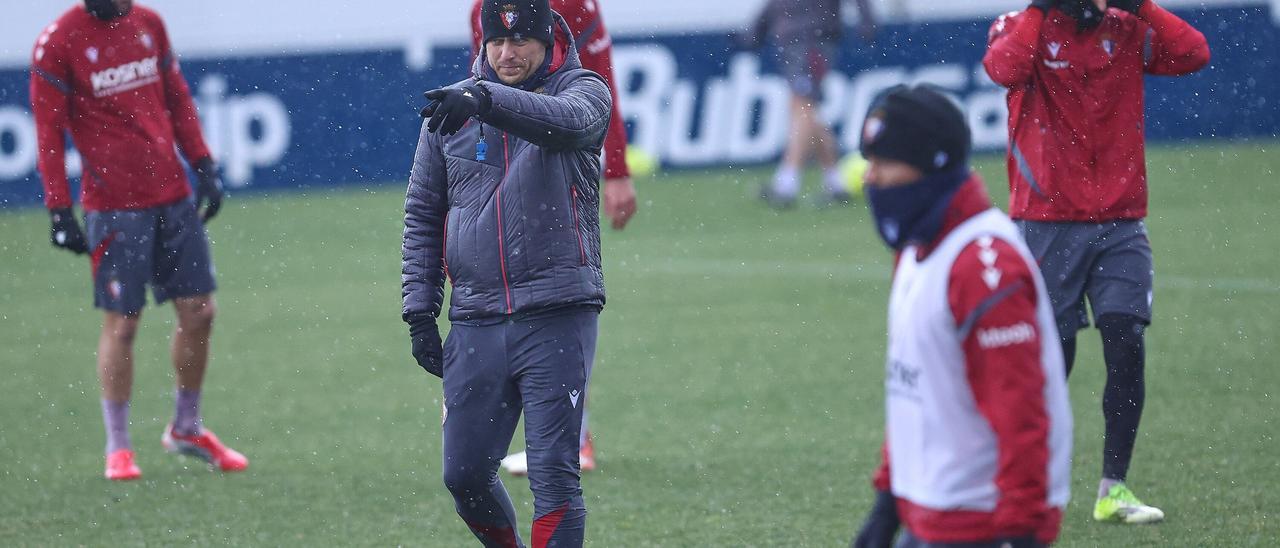 Fotos del entrenamiento de Osasuna (jueves 5 de febrero de 2026)