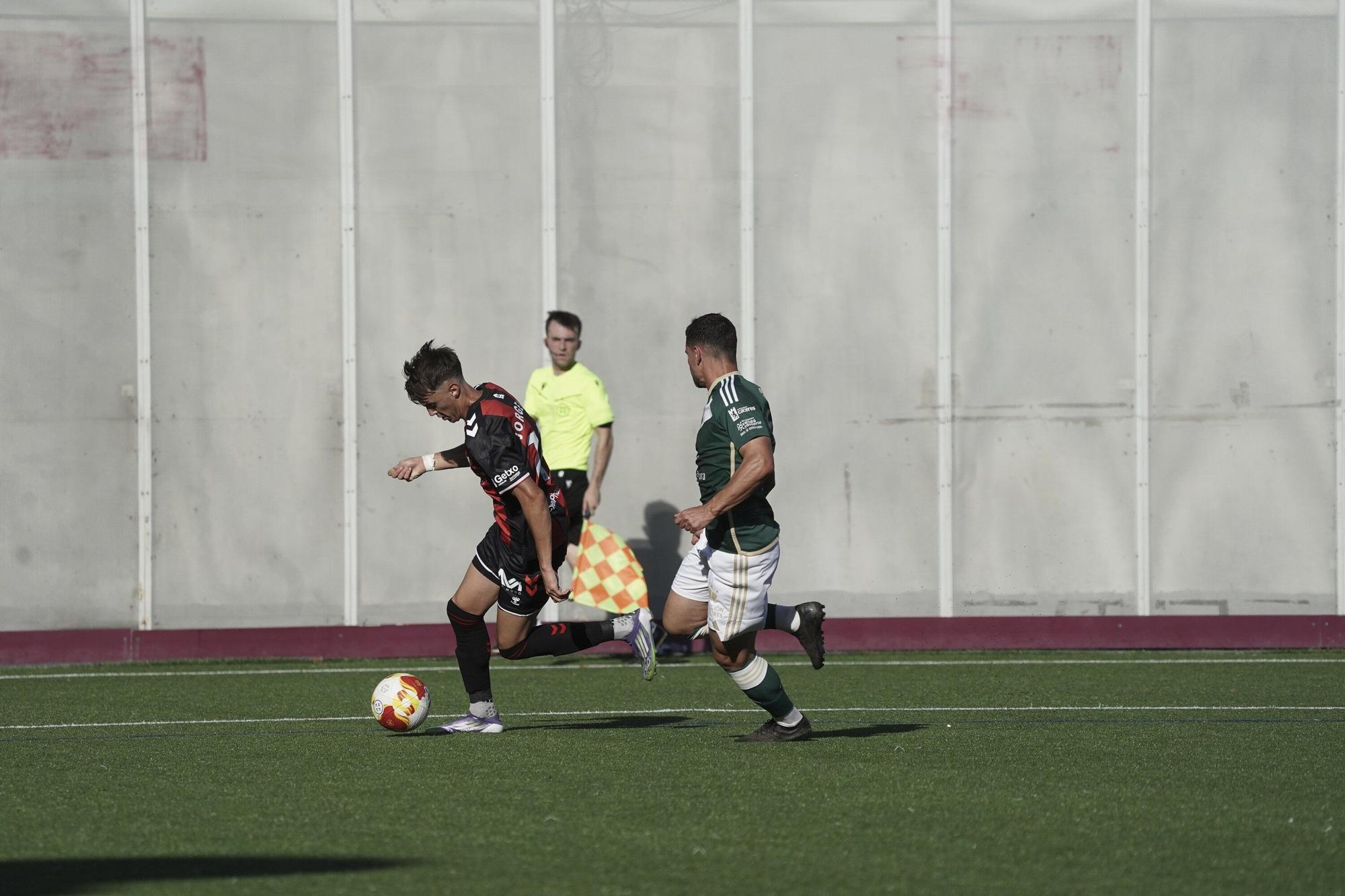 En imágenes: El Arenas no logra pasar del empate ante el Cacereño