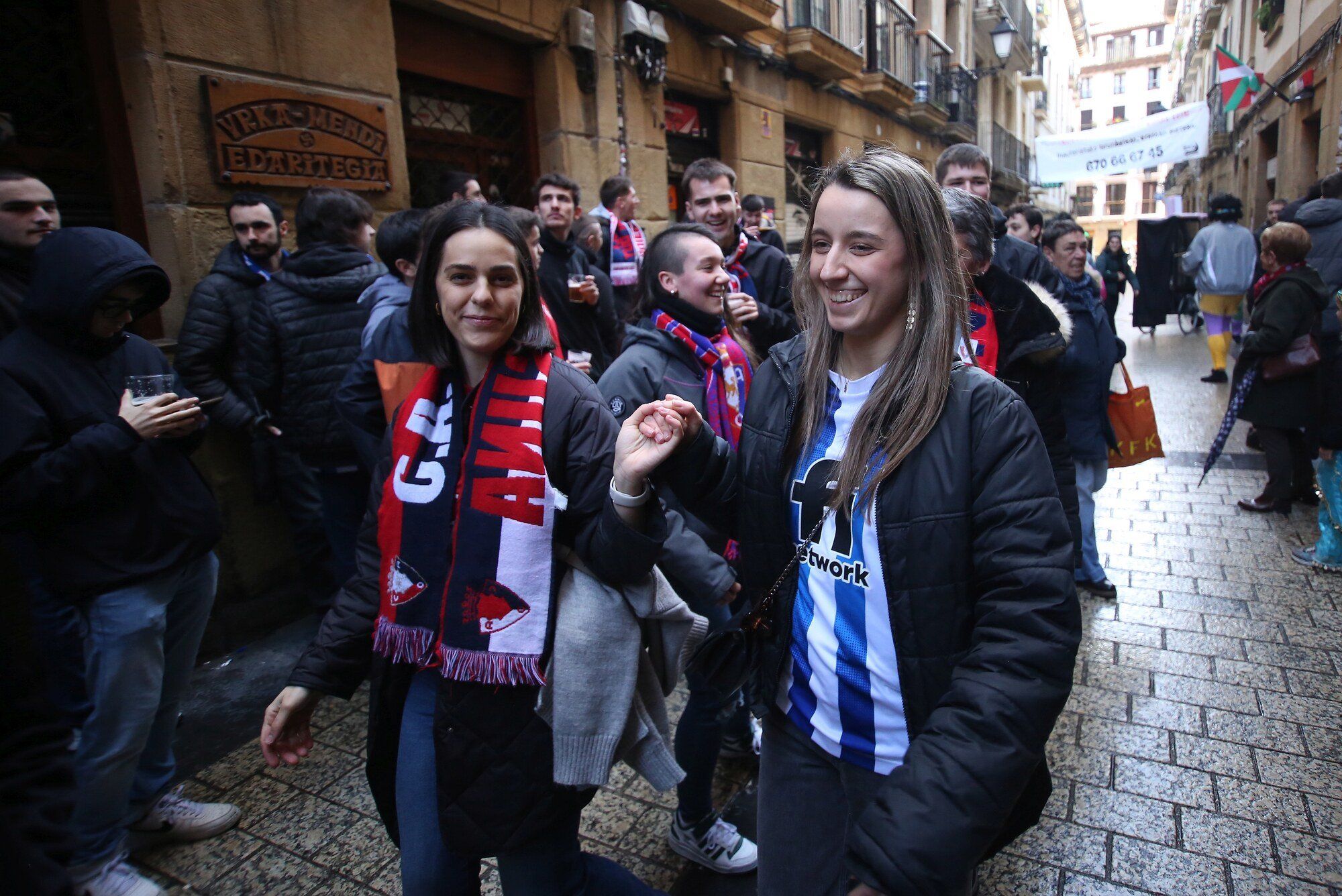 Carnaval rojillo en Donosti