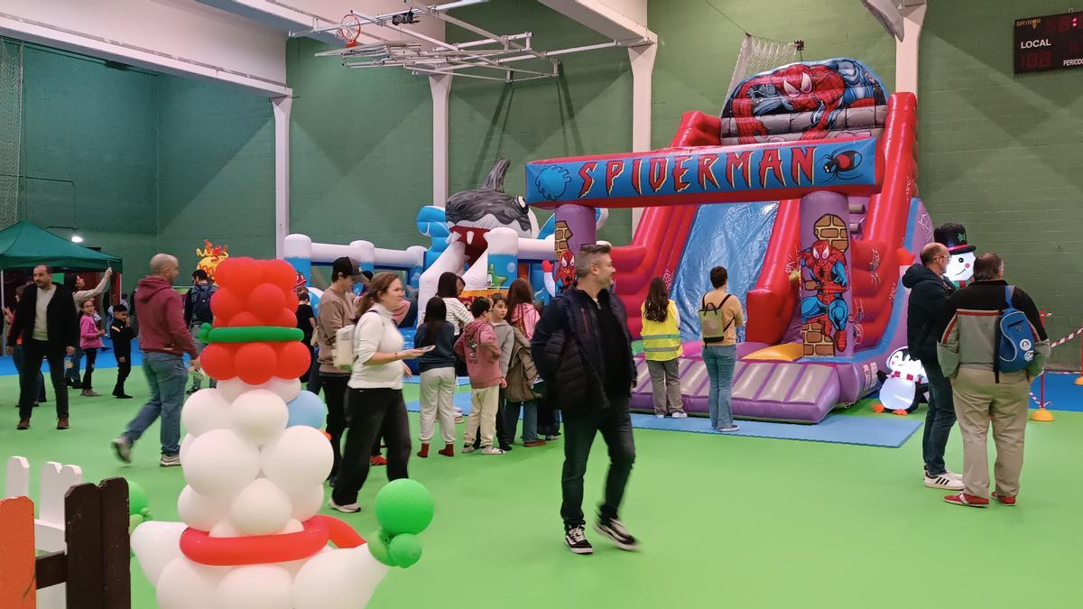 El polideportivo de Santa María volverá a acoger esta Navidad el PIN de Portugalete