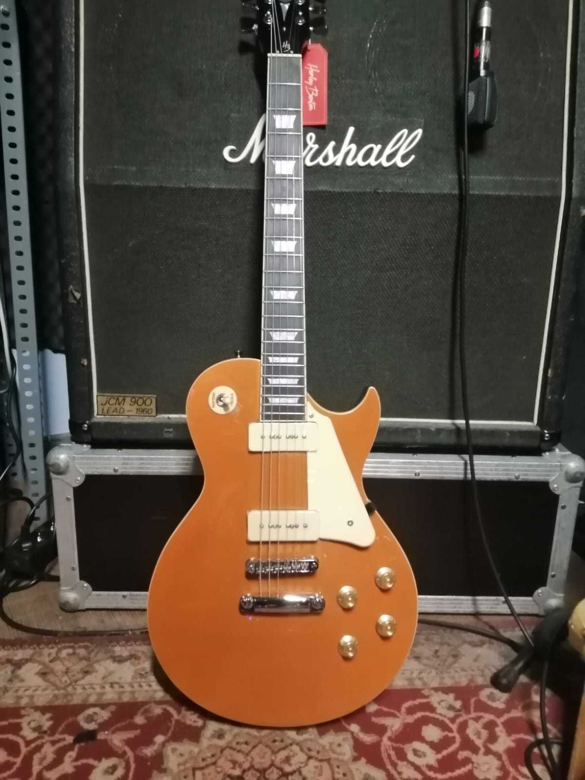 La guitarra Harley Benton que será sorteada