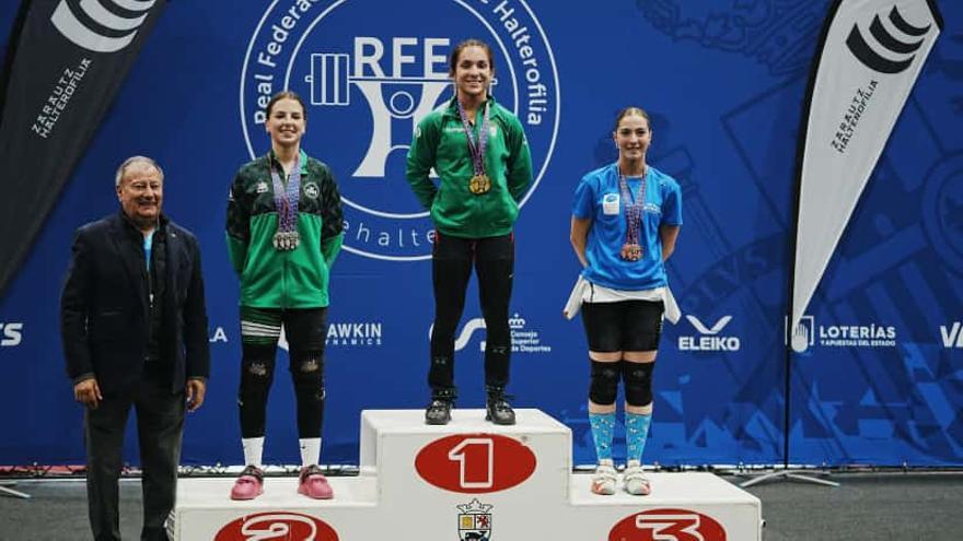 Gran actuación navarra en el Campeonato de España Junior de Halterofilia