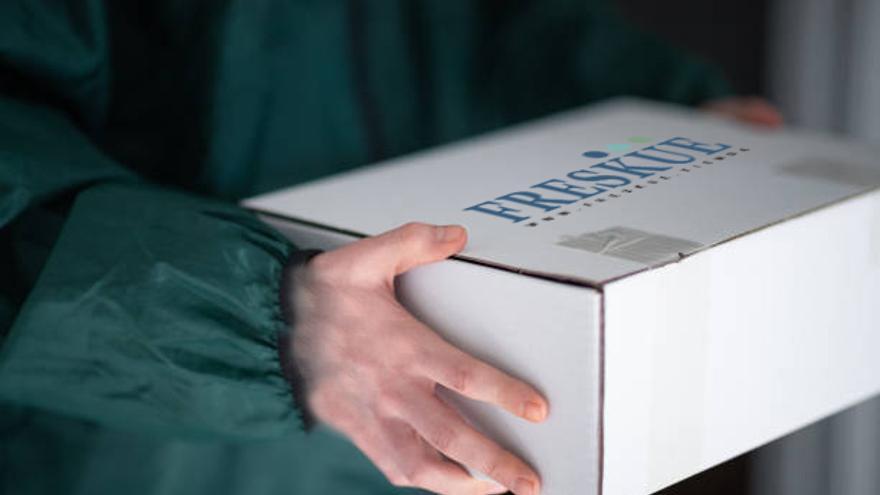 Entrega de los productos Freskue