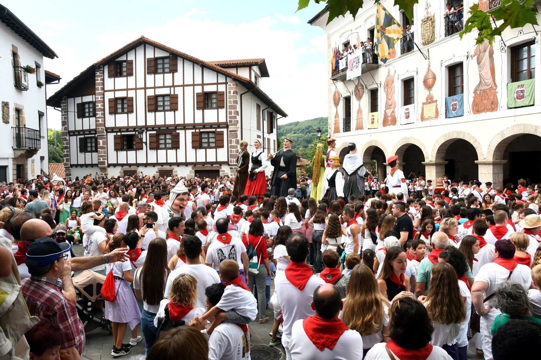 Fotos del chupinazo de Bera