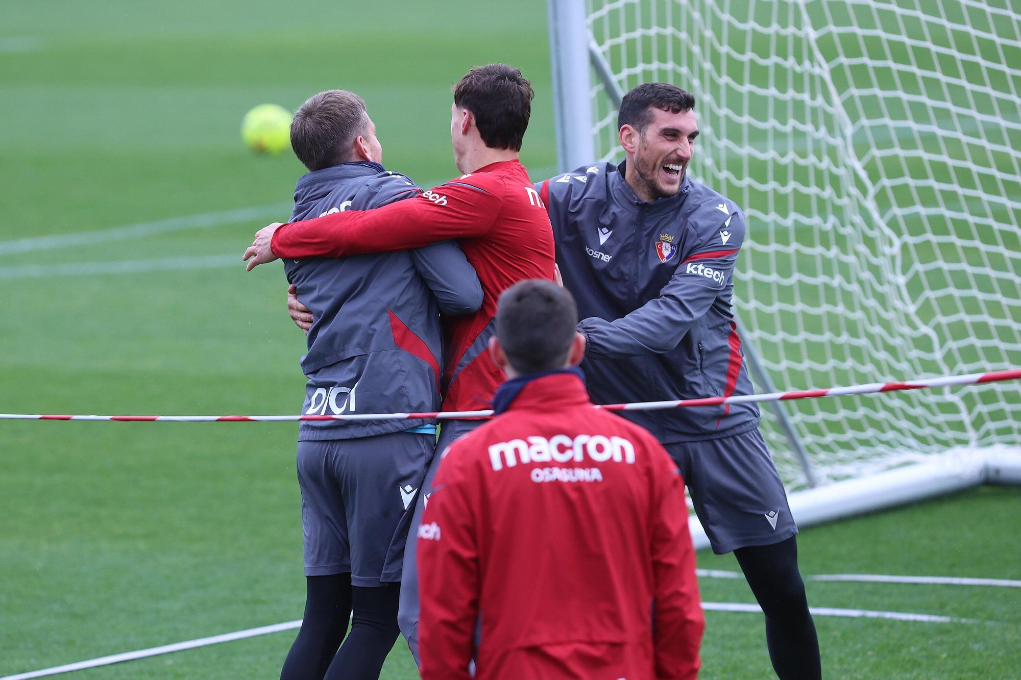 Fotos del entrenamiento de Osasuna (20 de noviembre de 2025)