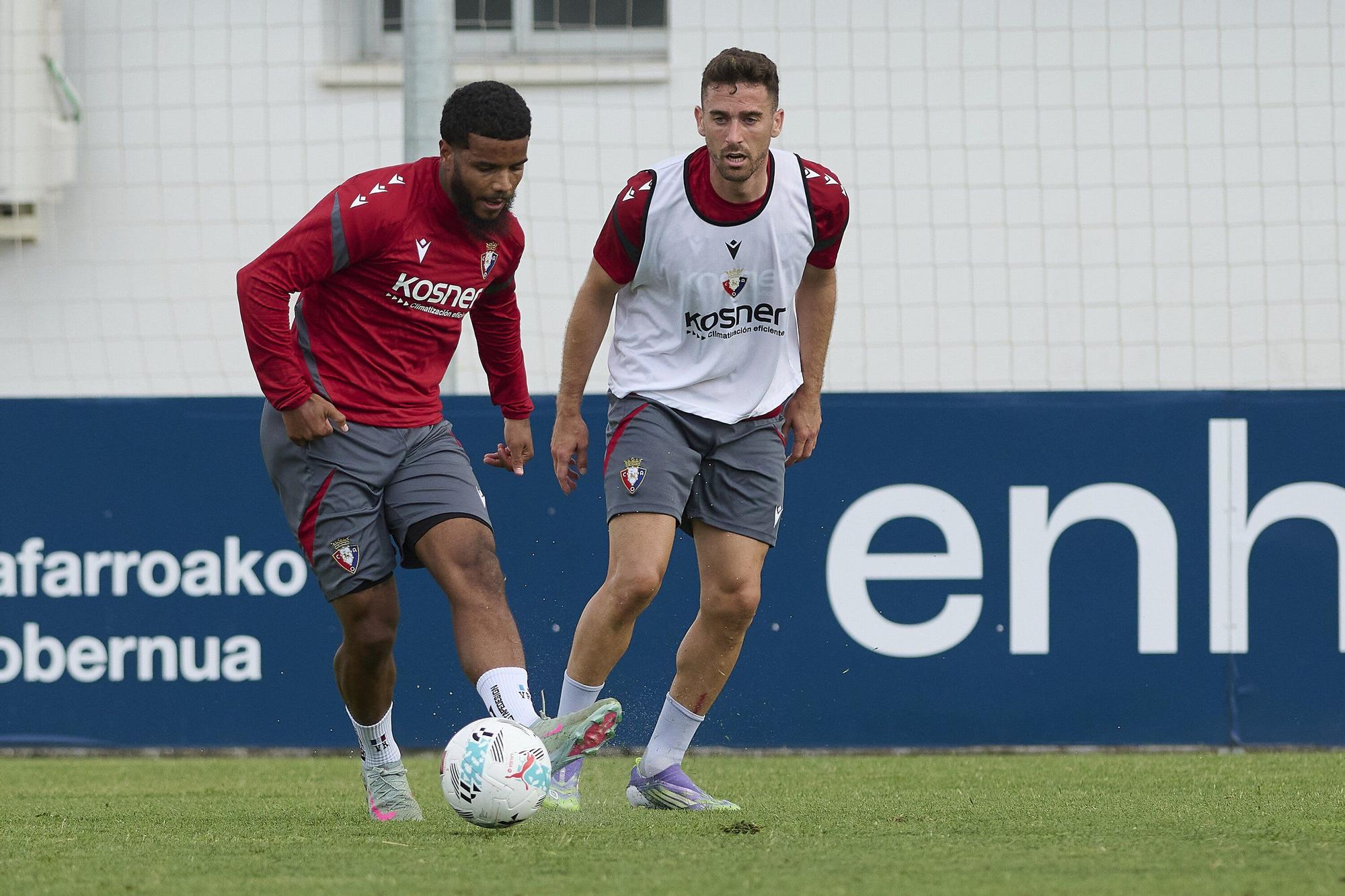 Fotos del entrenamiento de tarde de Osasuna (23/07/2025)
