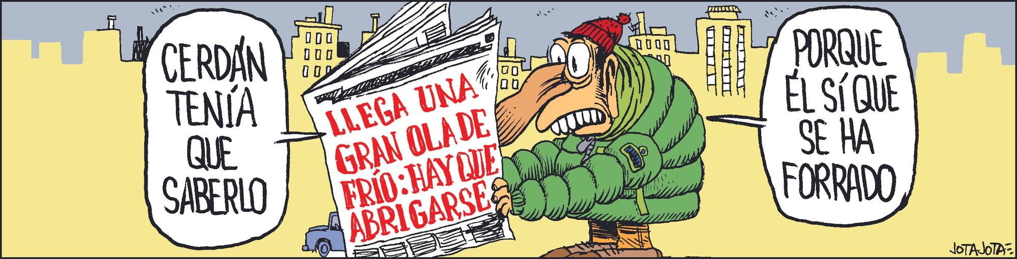 La tira de Jota Jota.
