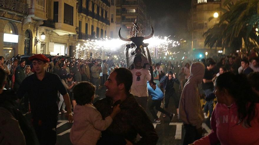 Y tras los fuegos...¡el zezensuzko!