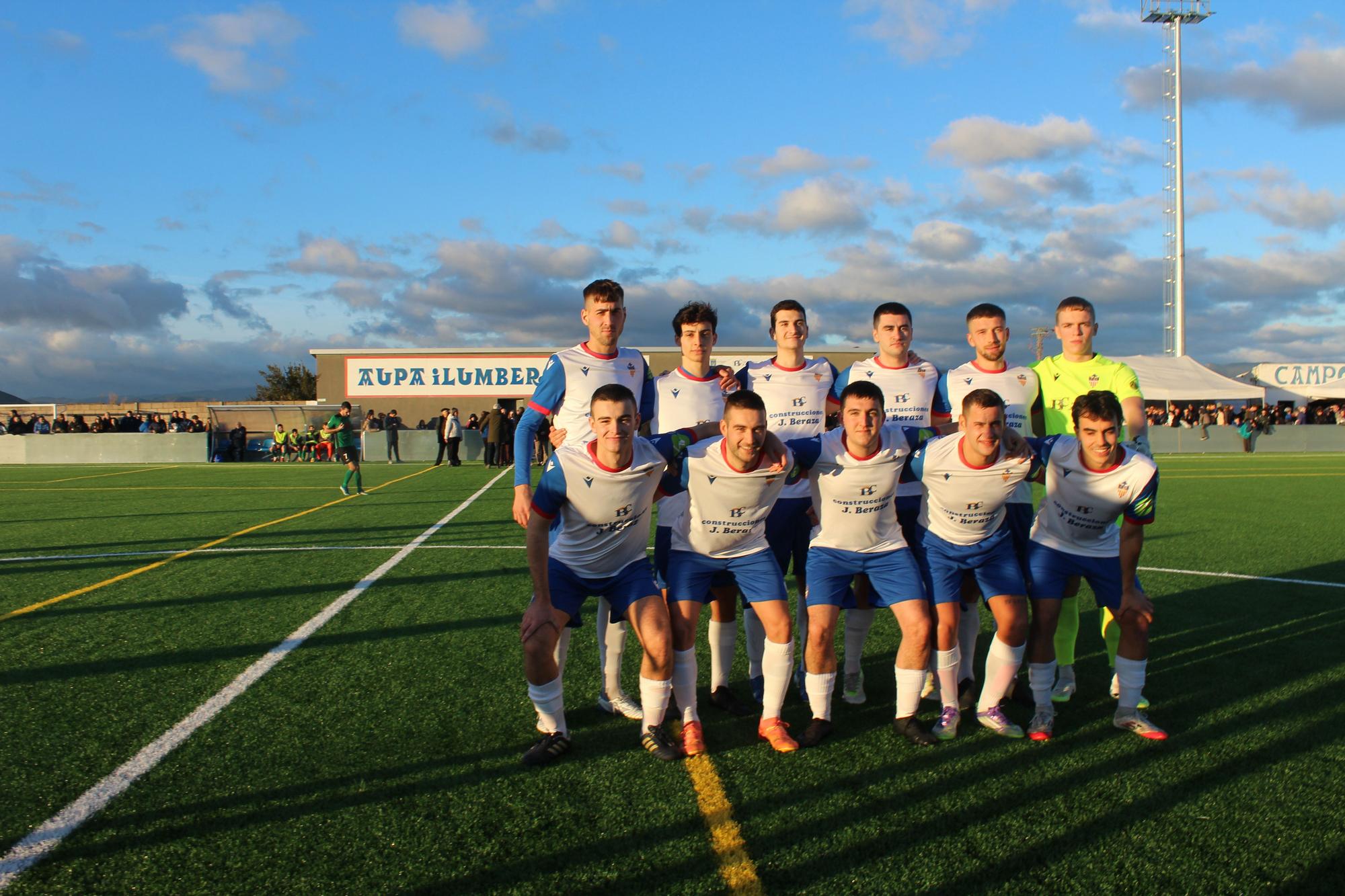 Inauguración del nuevo campo del Lardín
