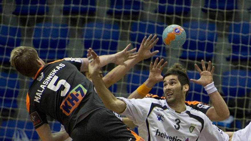 Imagen del partido que enfrentó a Anaitasuna contra el Fraikin Granollers.