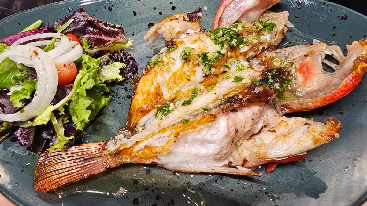 Uno de los platos de la carta.