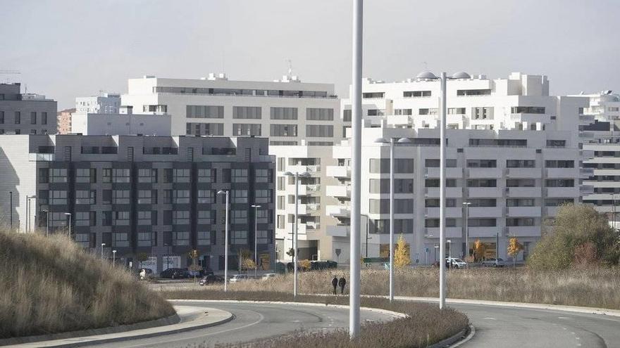 Viviendas de la urbanización de Lezkairu.