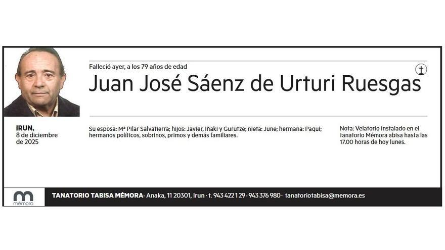 JUAN JOSE SAENZ DE URTURI RUESGAS