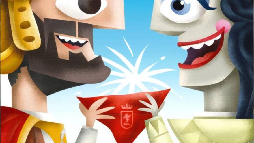 El cartel &quot;Nuestras Fiestas&quot;, de Raúl López Martín, anunciará las fiestas de Corella