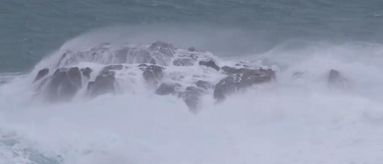 La borrasca Ingrid se hace notar en Bizkaia