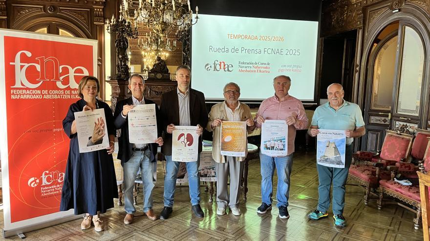 Proyectos solidarios y lucha contra la despoblación, en la nueva temporada de la Federación de Coros