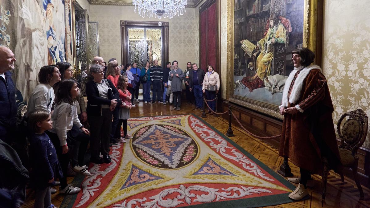 El Palacio de Navarra inicia este fin de semana el nuevo ciclo de visitas teatralizadas a la sede del Gobierno Foral.