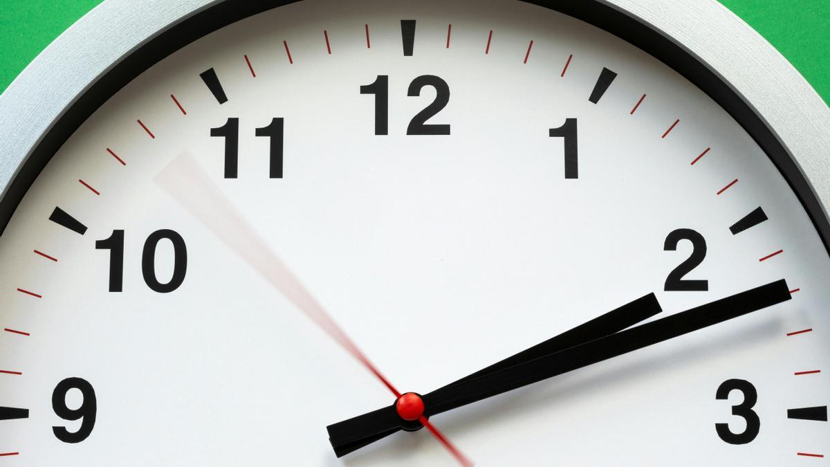 Reloj de pared.