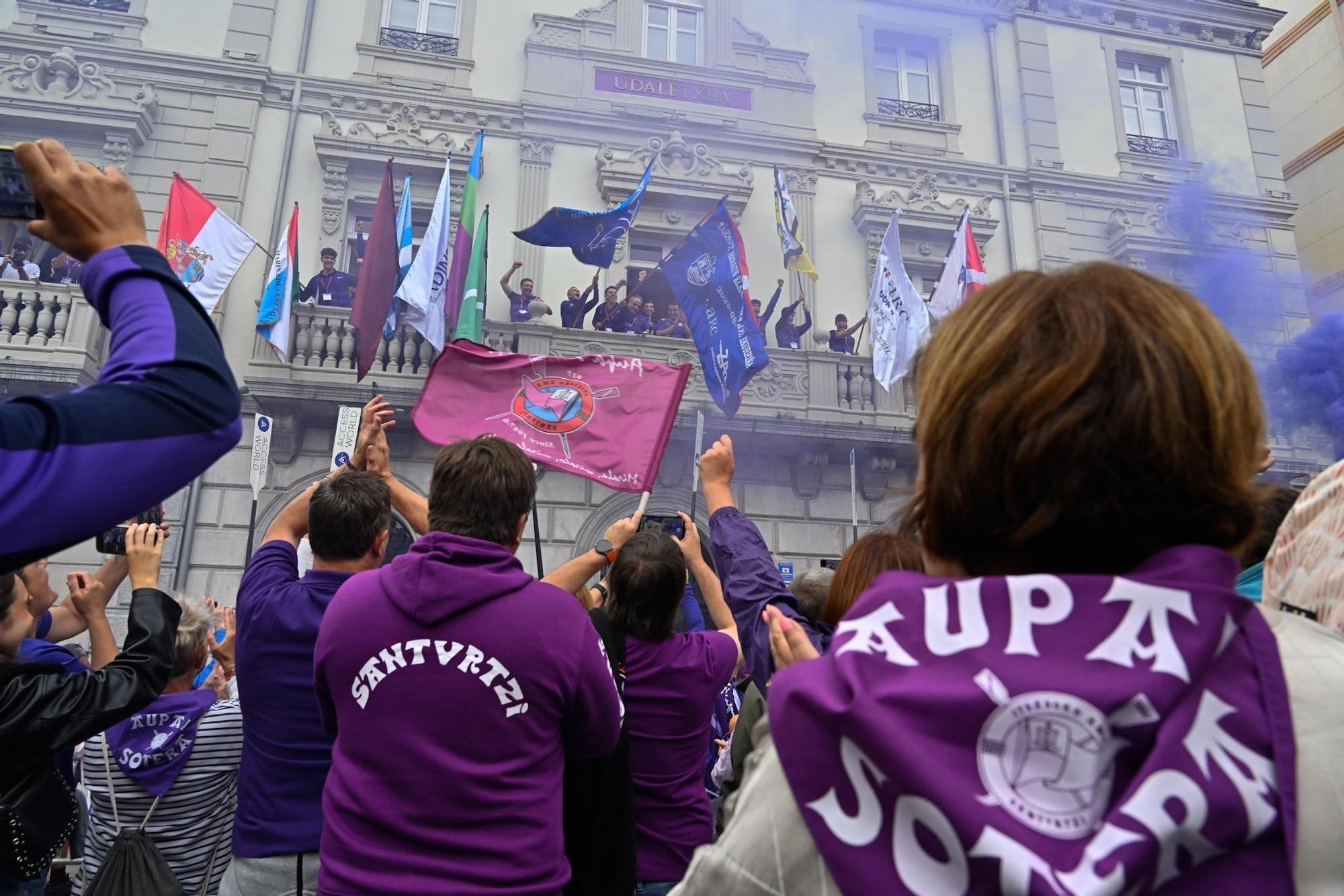 En imágenes: Santurtzi celebra el ascenso a Eusko Label Liga
