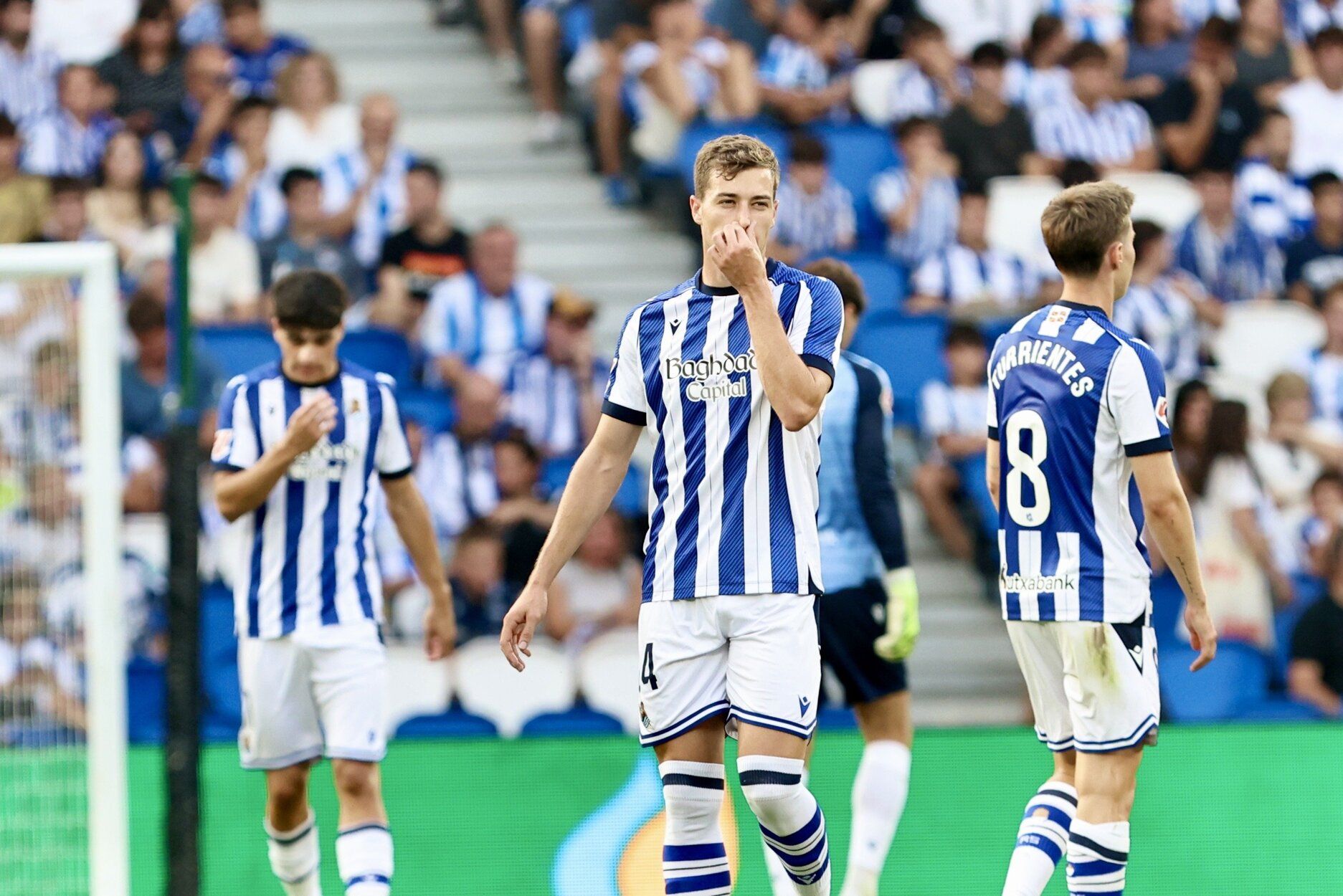Partido loco en Anoeta de la Real Sociedad y el Espanyol