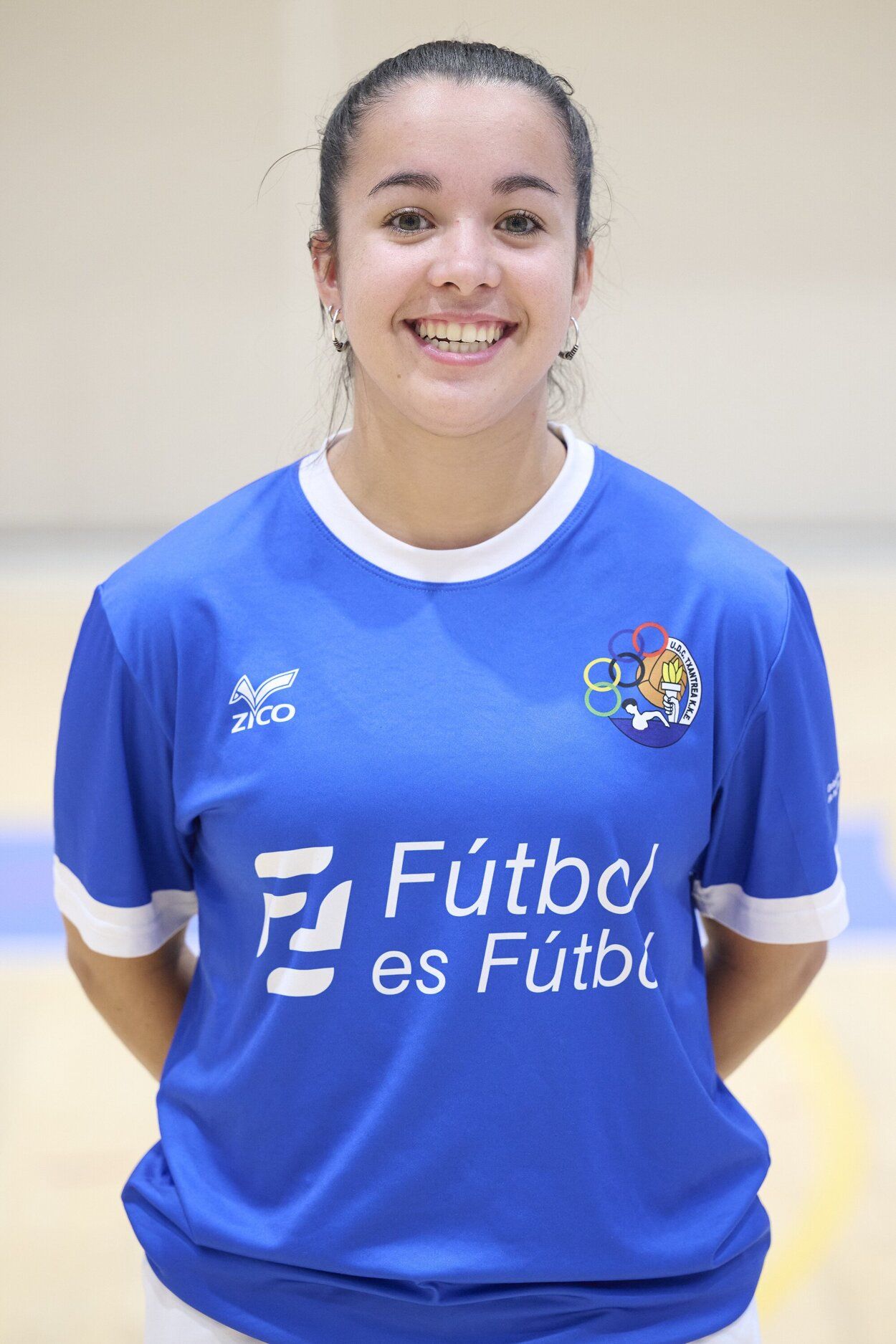 Fotos de la presentación del Txantrea de fútbol sala femenino