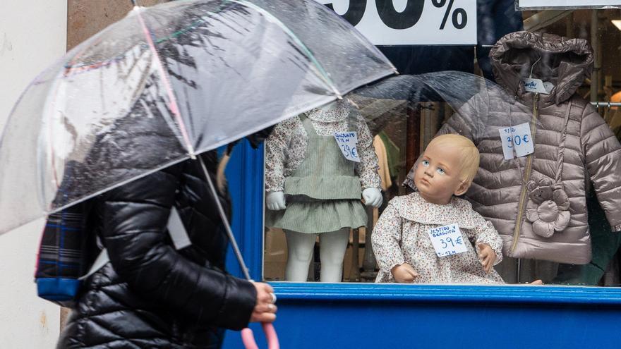 Pamplona, atrapada bajo un cielo gris: 90 litros de lluvia y menos de seis horas de sol en una semana