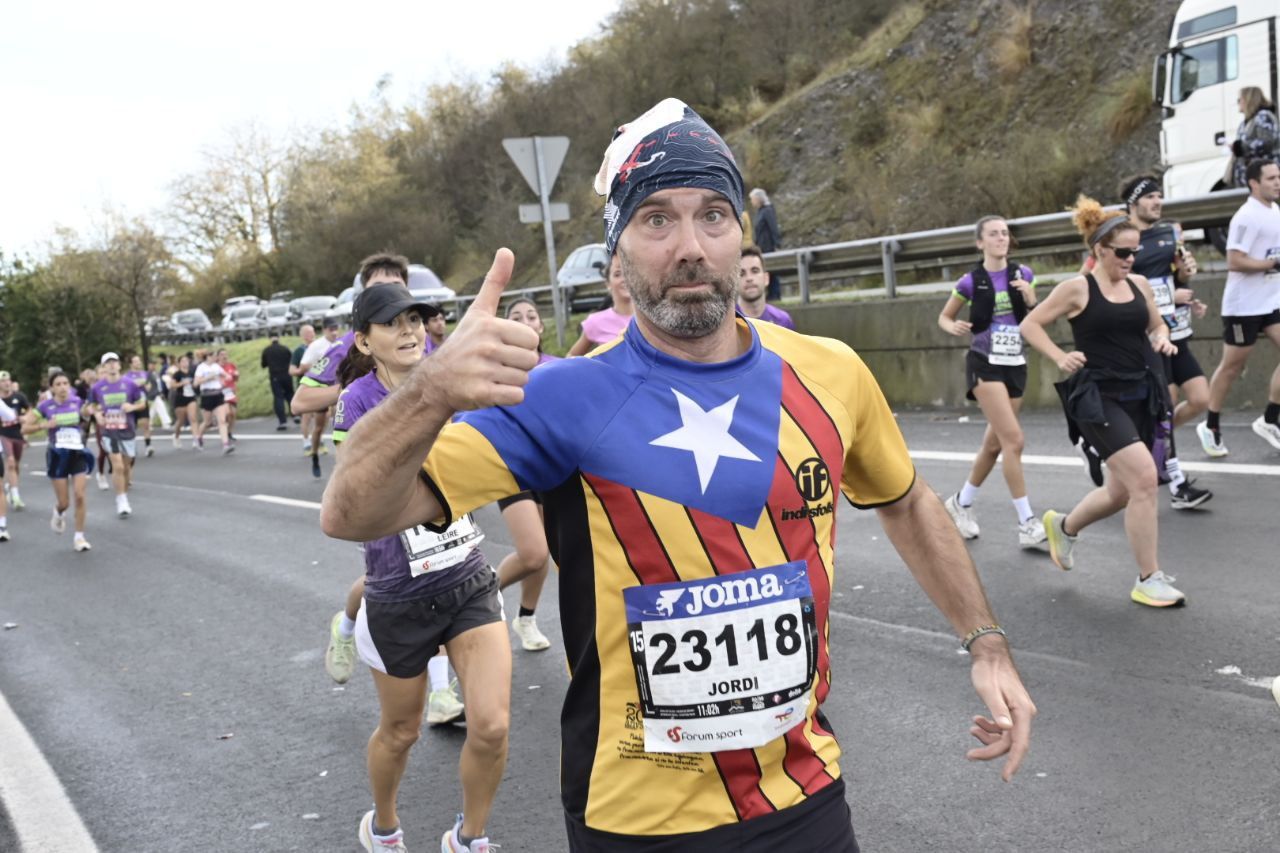 La Behobia, a su paso por Gaintxurizketa