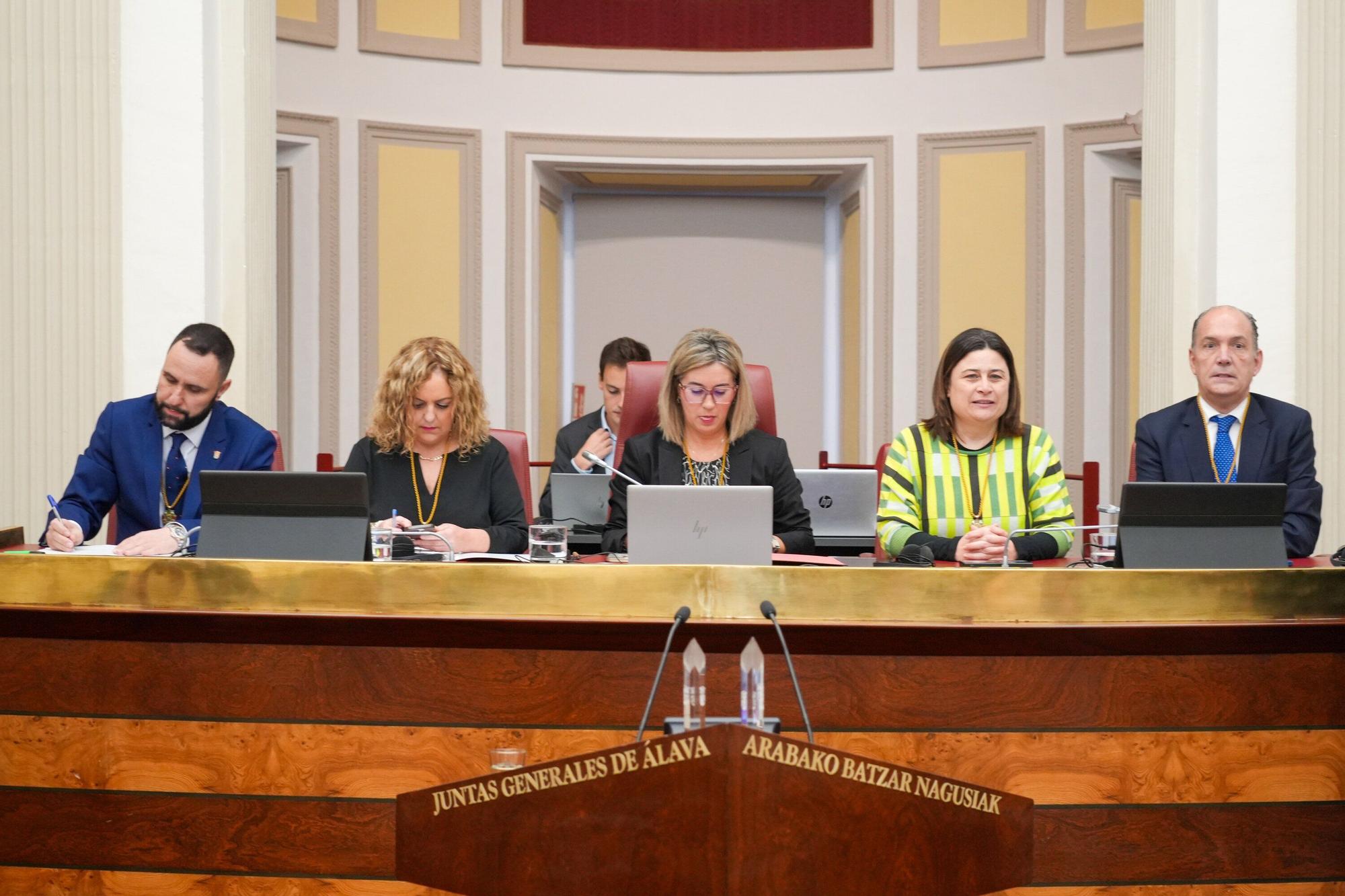 En imágenes: Pleno Tradicional de noviembre de Juntas Generales