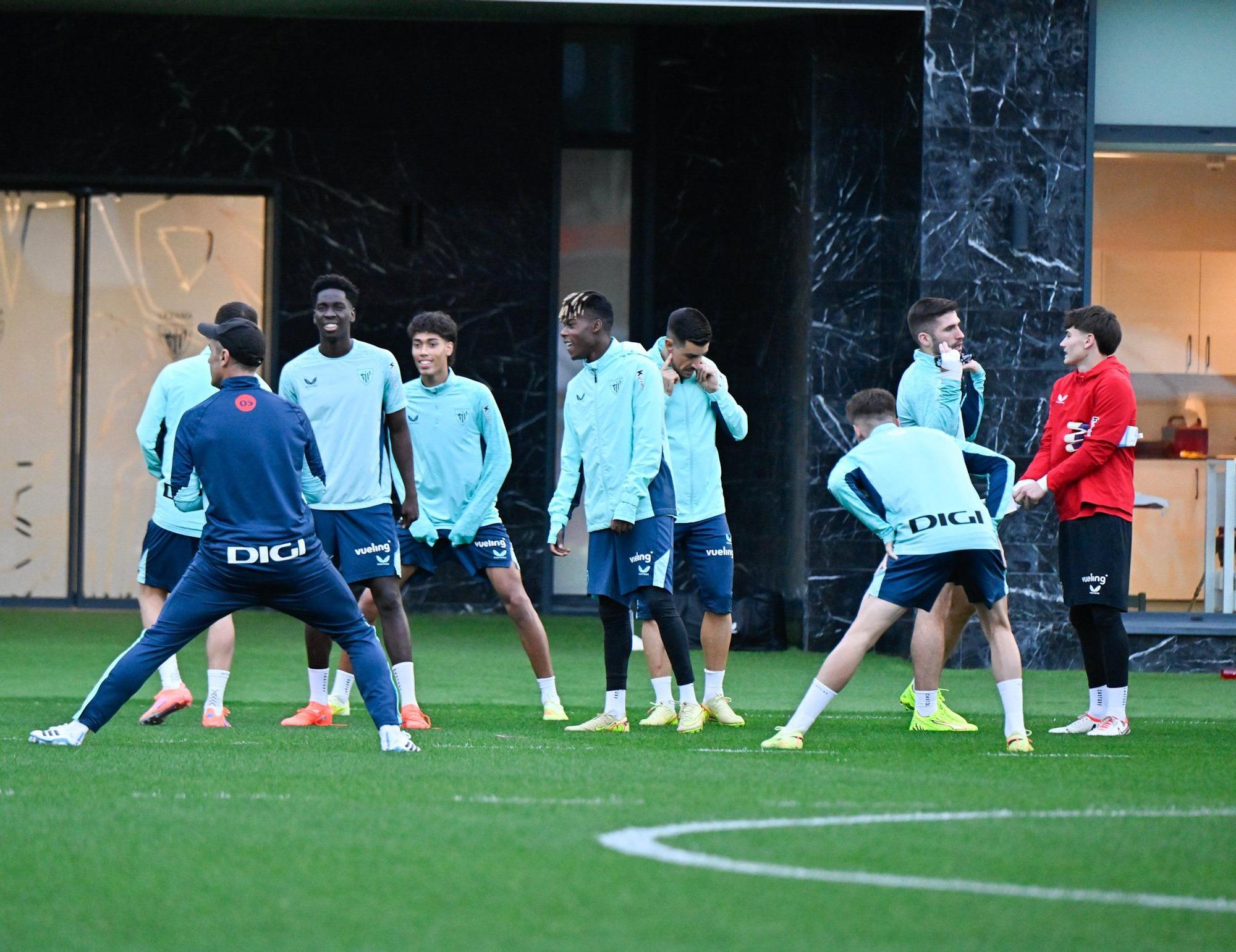 En imágenes: Nico Williams y Sancet apuntan al Barcelona