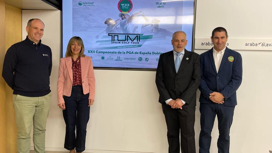 Izki Golf acogerá del 14 al 16 de abril el XXII Campeonato de la PGA de Dobles