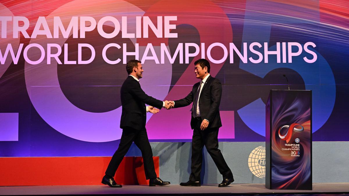 Apertura del Campeonato del Mundo de Trampolín 2025